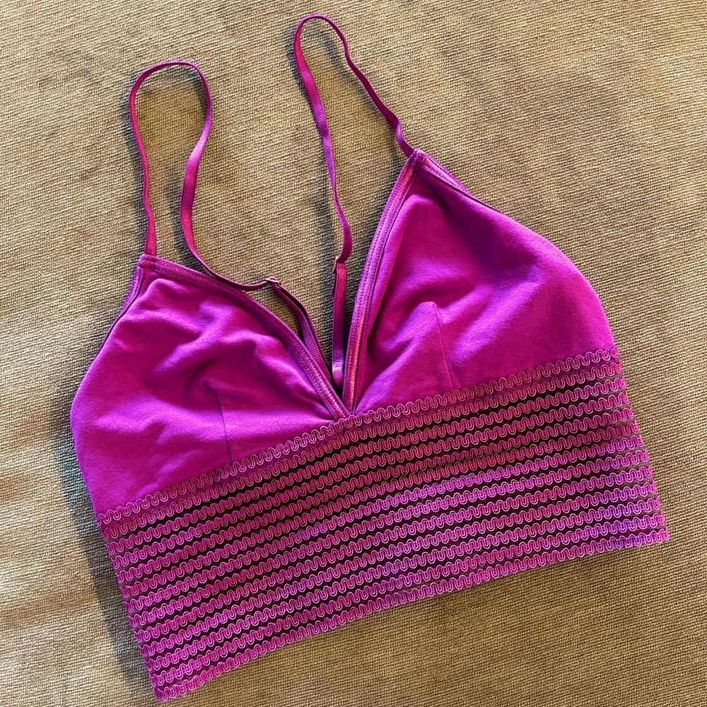Cute Booty Lounge Bralette - Fuchsia